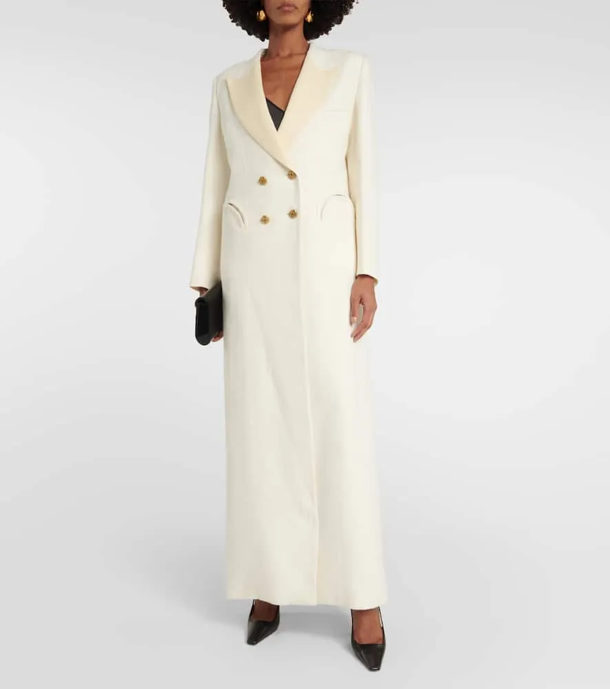 Blaze Milano Milano Heart double-breasted satin blazer dress