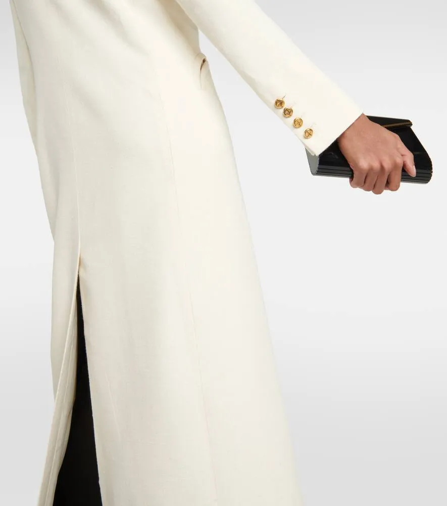 Blaze Milano Milano Heart double-breasted satin blazer dress