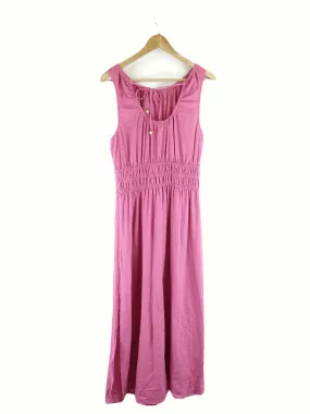 Boutique Pink Linen Dress 8