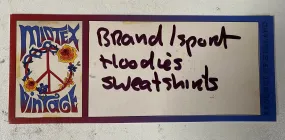 Custom handpick Brand sport hoodies /sweatshirts grade B