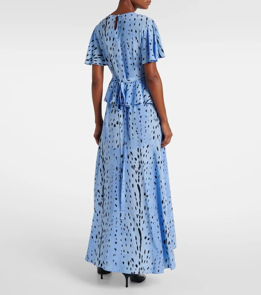 Diane von Furstenberg Levana printed maxi dress