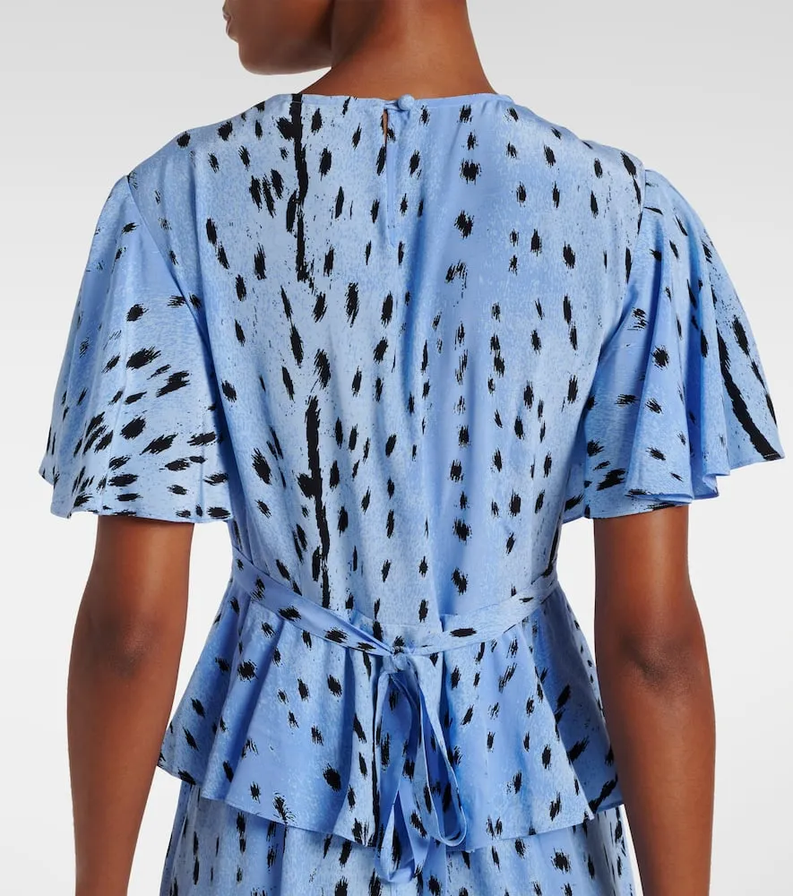 Diane von Furstenberg Levana printed maxi dress