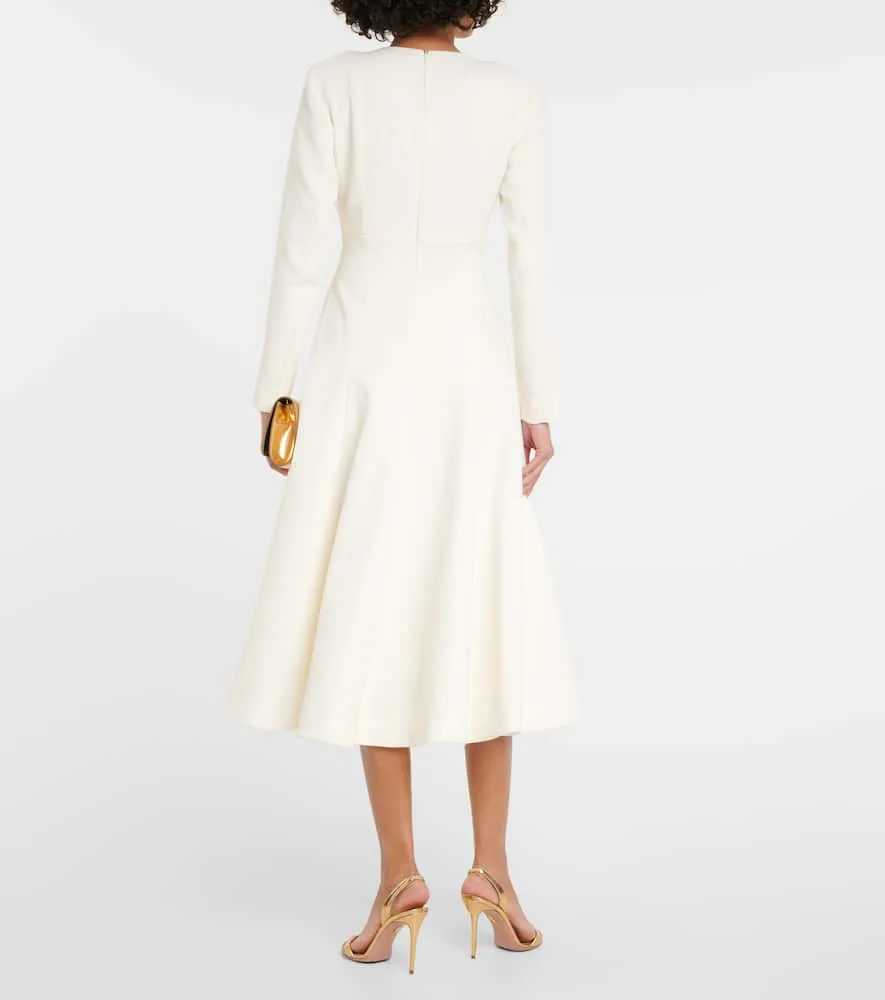 Emilia Wickstead Belgium midi dress