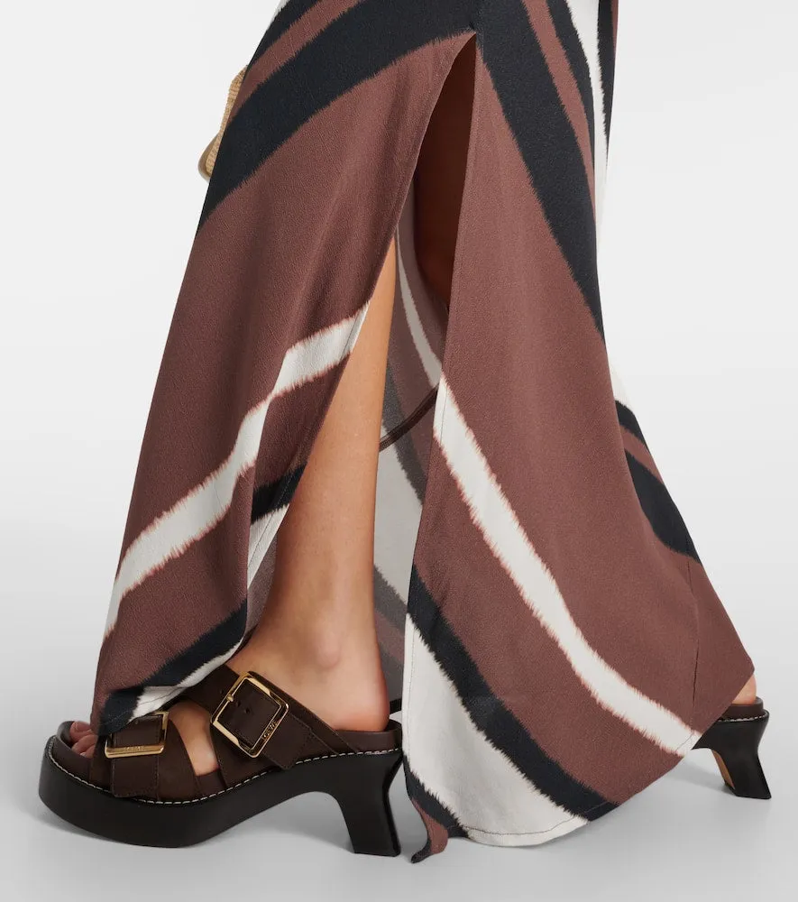 Faithfull Da Costa striped maxi dress