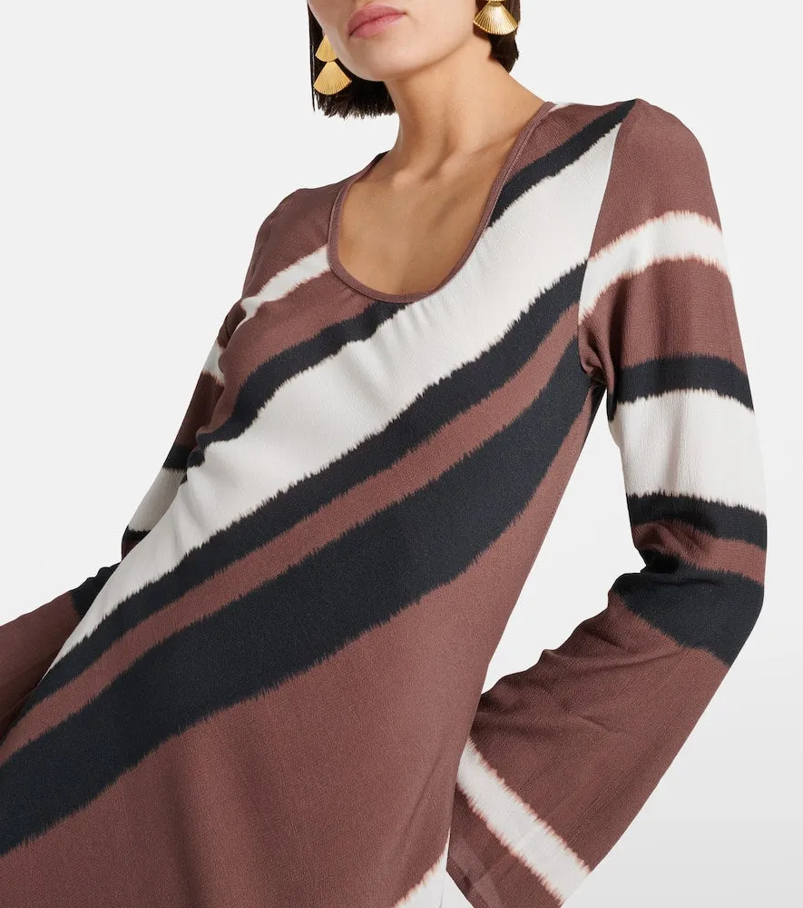 Faithfull Da Costa striped maxi dress