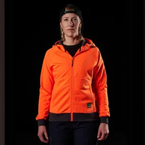 FXD WF-3W 3-LAYER BONDED MEMBRANE FLEECE HOODIE - ORANGE