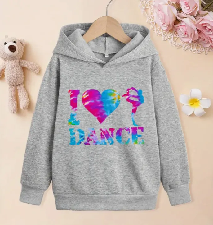Girls "I Dance" Hoodies