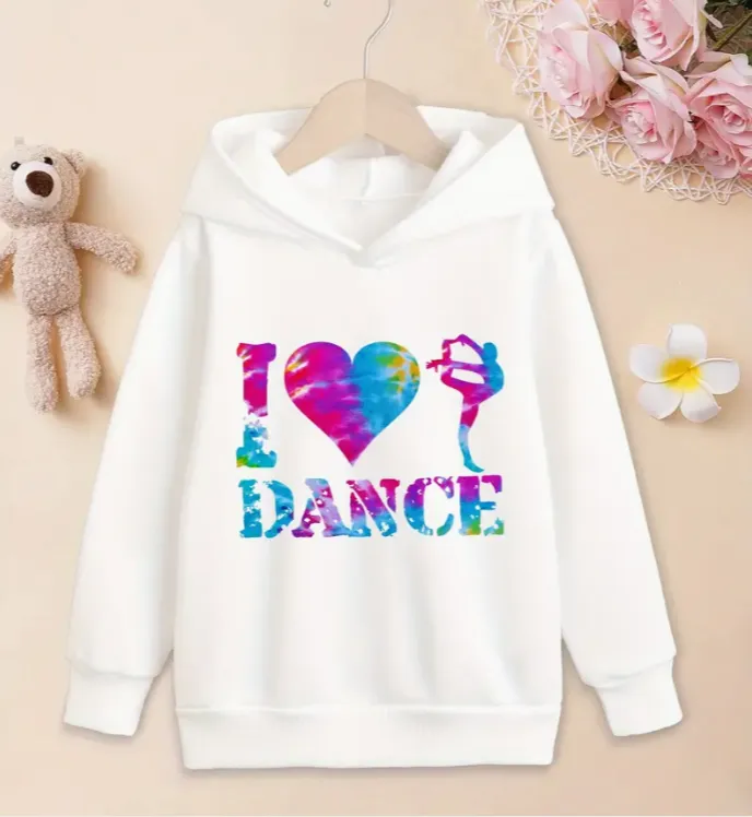 Girls "I Dance" Hoodies