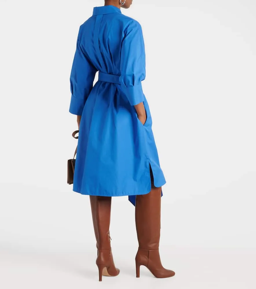 'S Max Mara Cotton poplin shirt dress