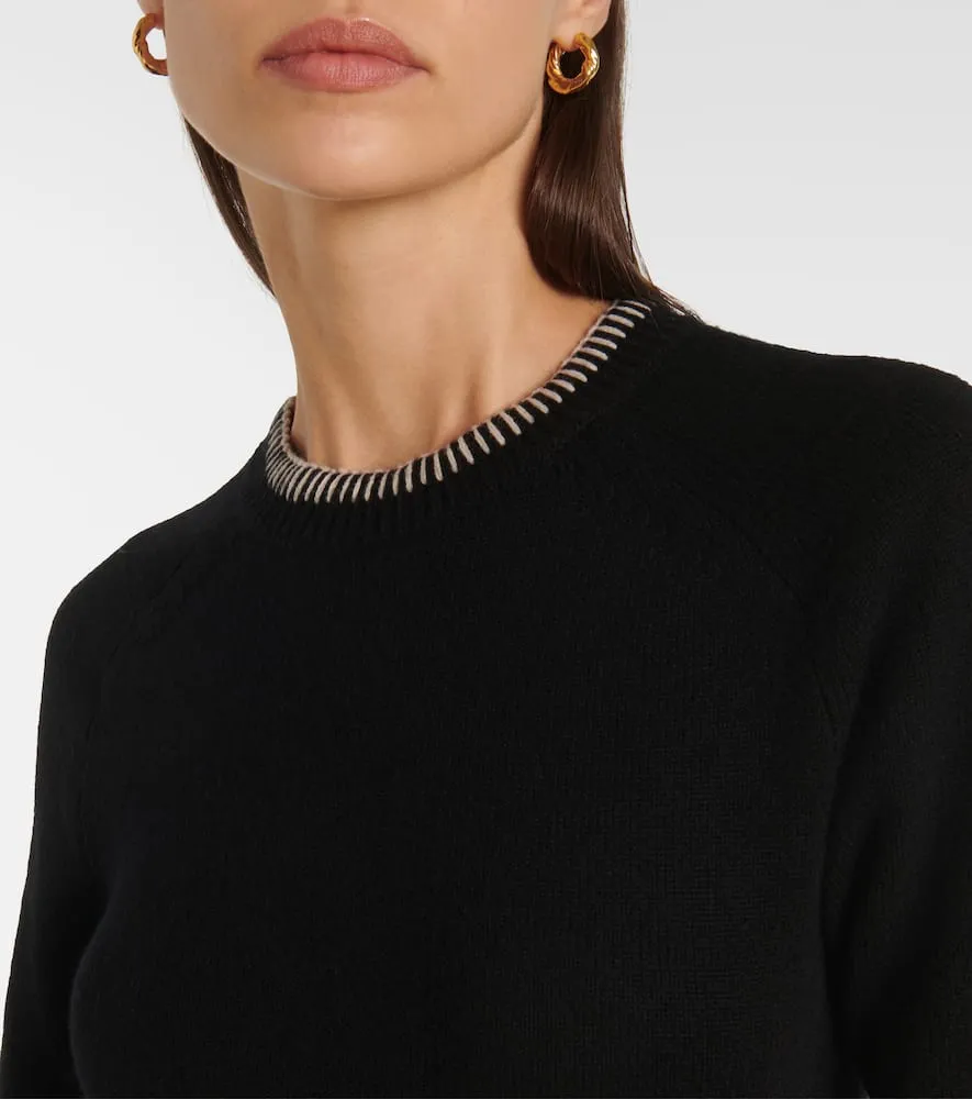 'S Max Mara Denny wool and cashmere midi dress