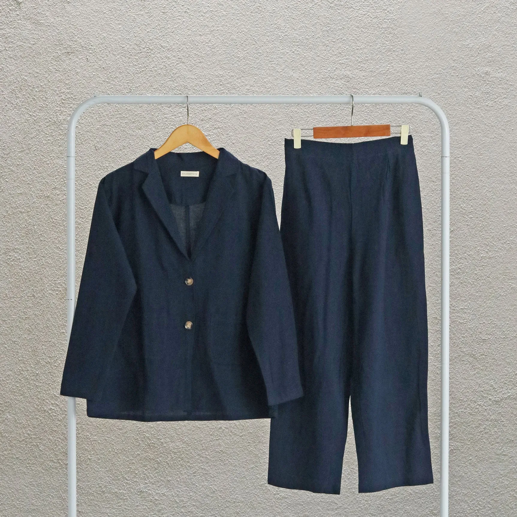 Silvertote Apparel Akira Blazer Set Pants