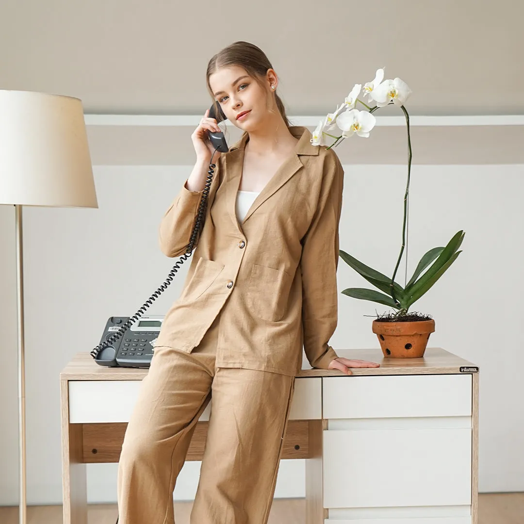 Silvertote Apparel Akira Blazer Set Pants
