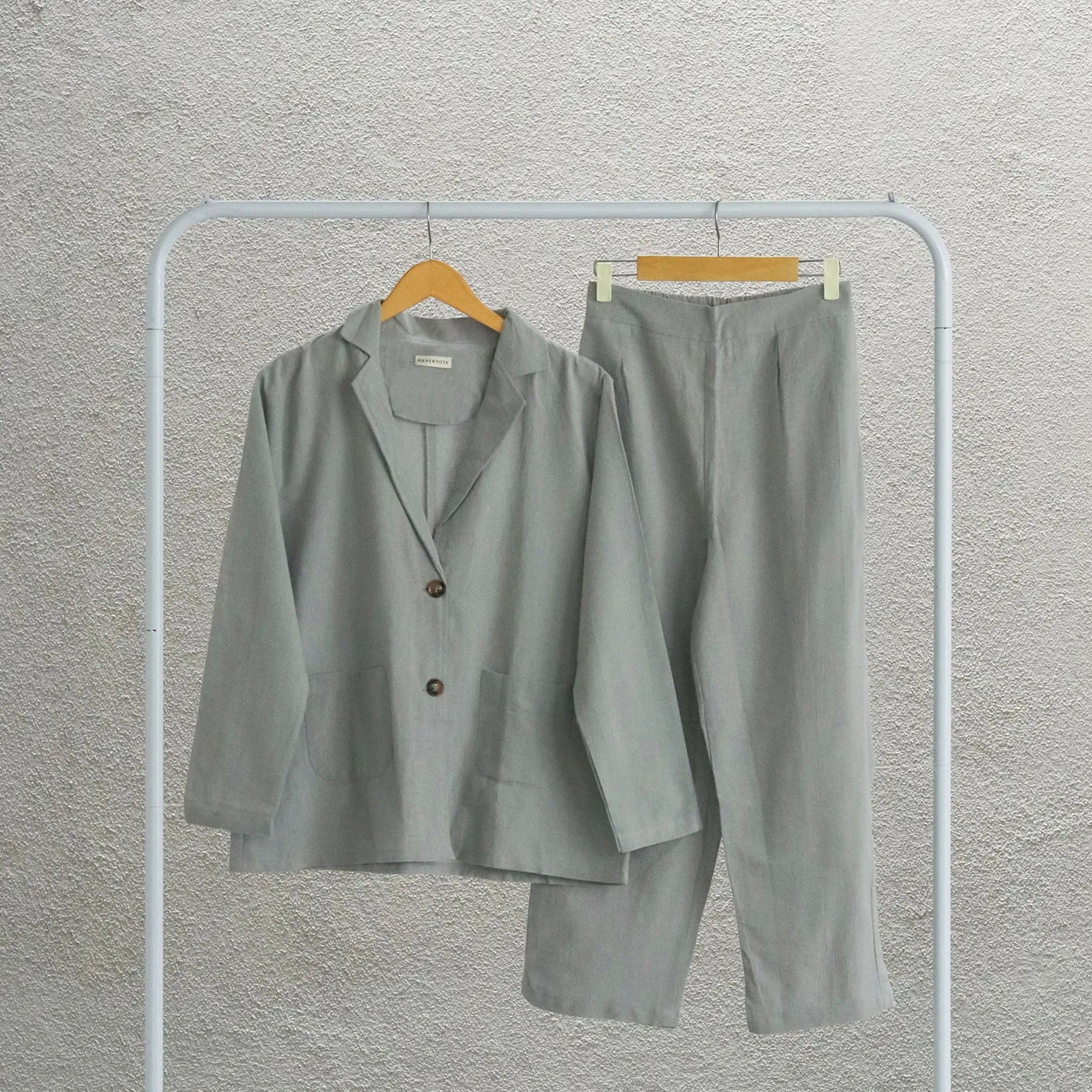 Silvertote Apparel Akira Blazer Set Pants
