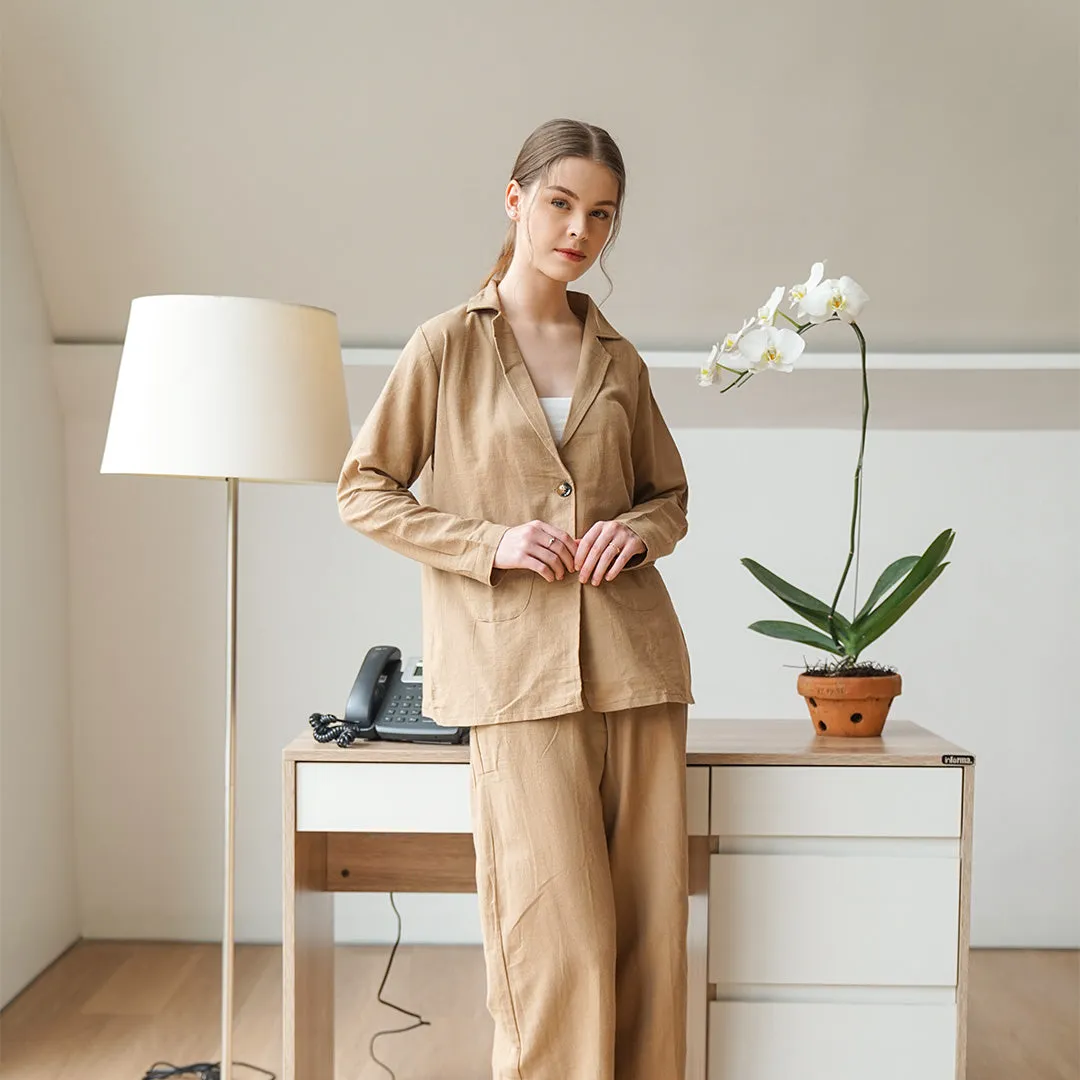 Silvertote Apparel Akira Blazer Set Pants