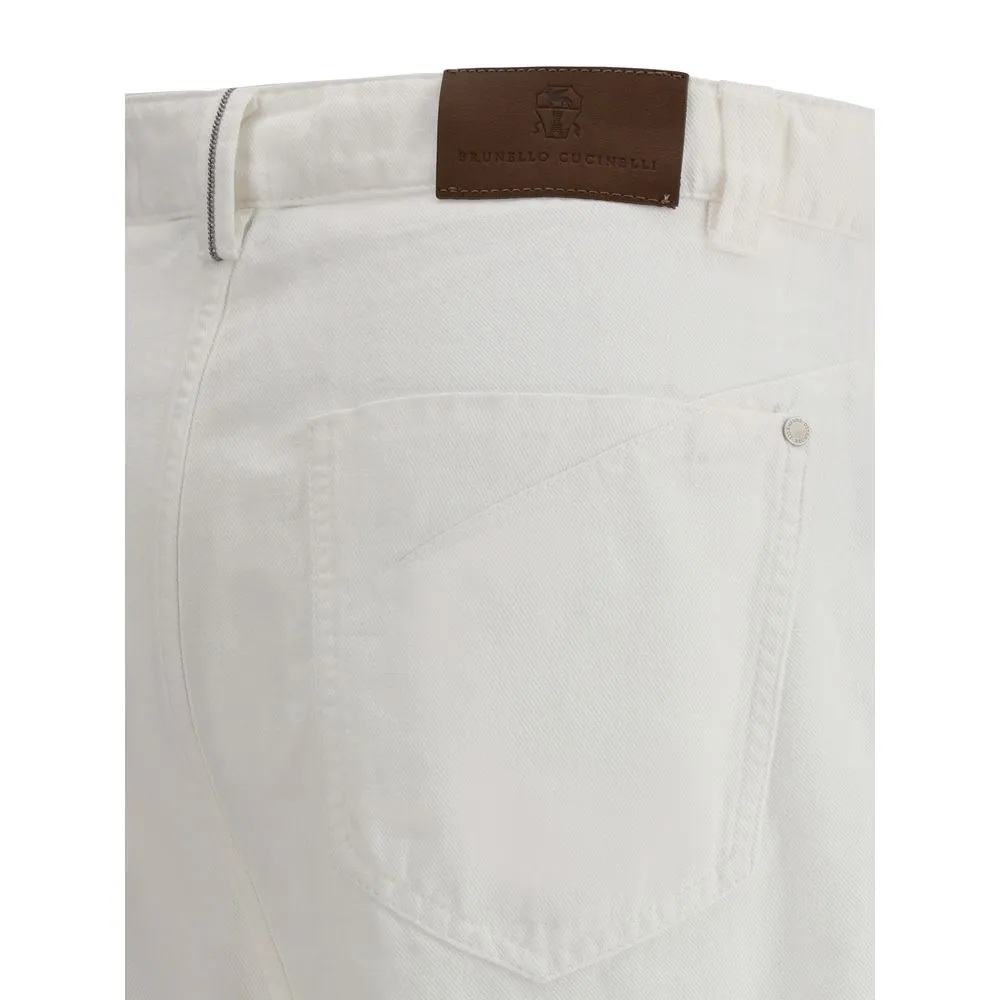Wide-leg Jeans